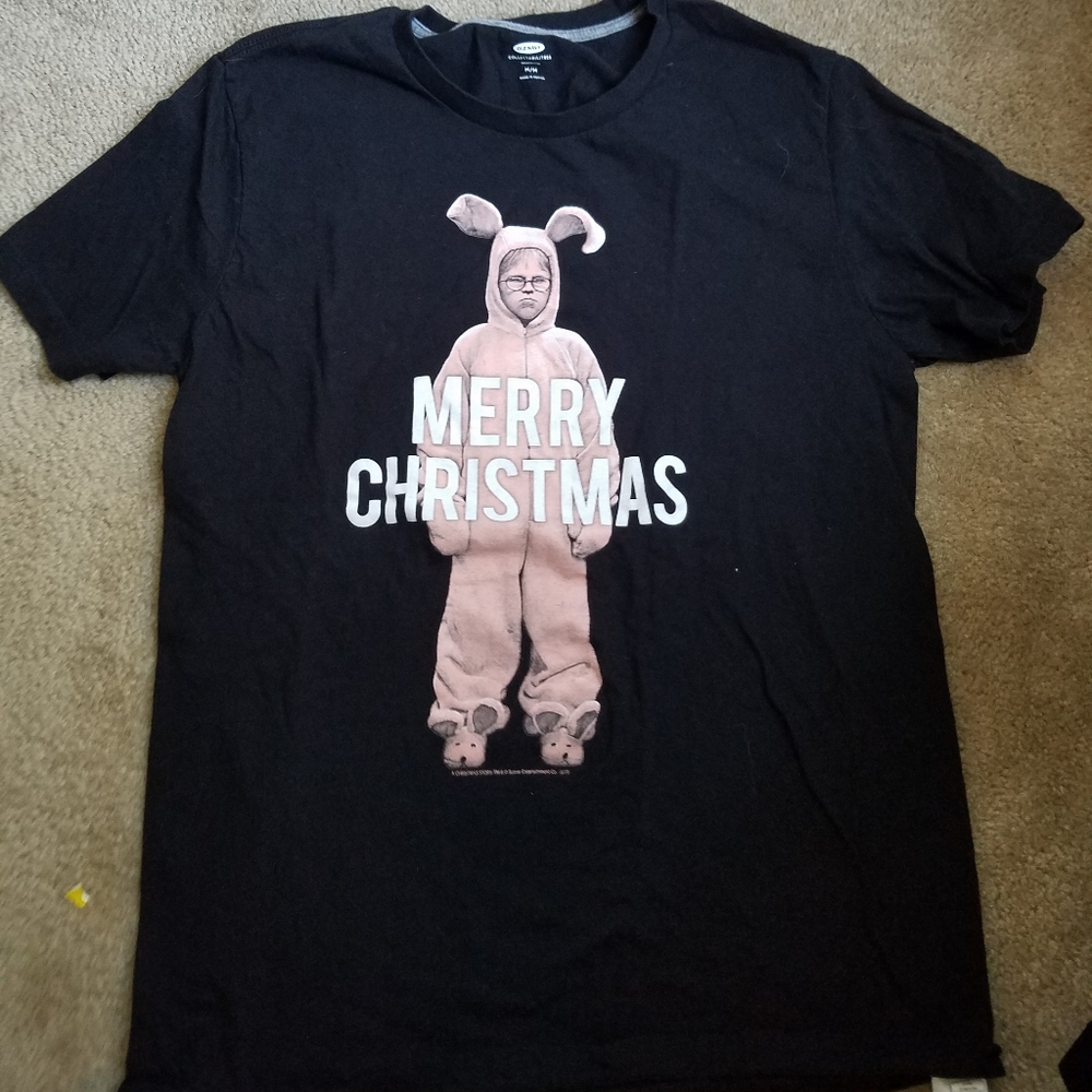 A Christmas Story Black T-Shirt sz M